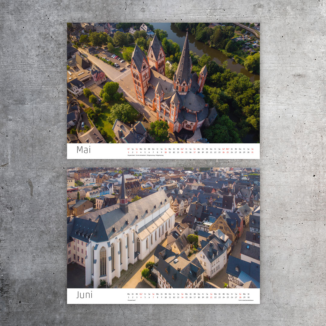 Limburg an der Lahn Kalender Mai Juni